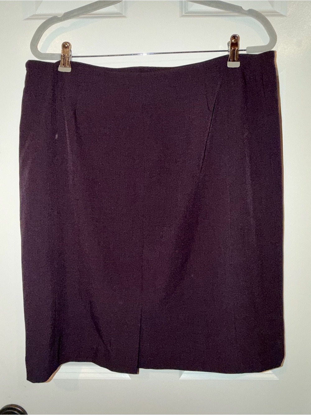 MM. LaFleur Deep Burgundy Plum Pencil Skirt 16 NWOT - Picture 3 of 5